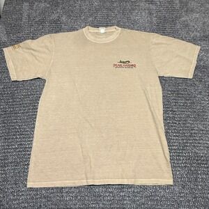 Crazy Shirts Mens T‎ Shirt Large Pearl Harbor Aviation Museum TBM Avenger Kona